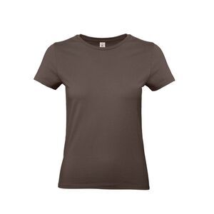 B&C Womens/Ladies E190 T-Shirt / Brown